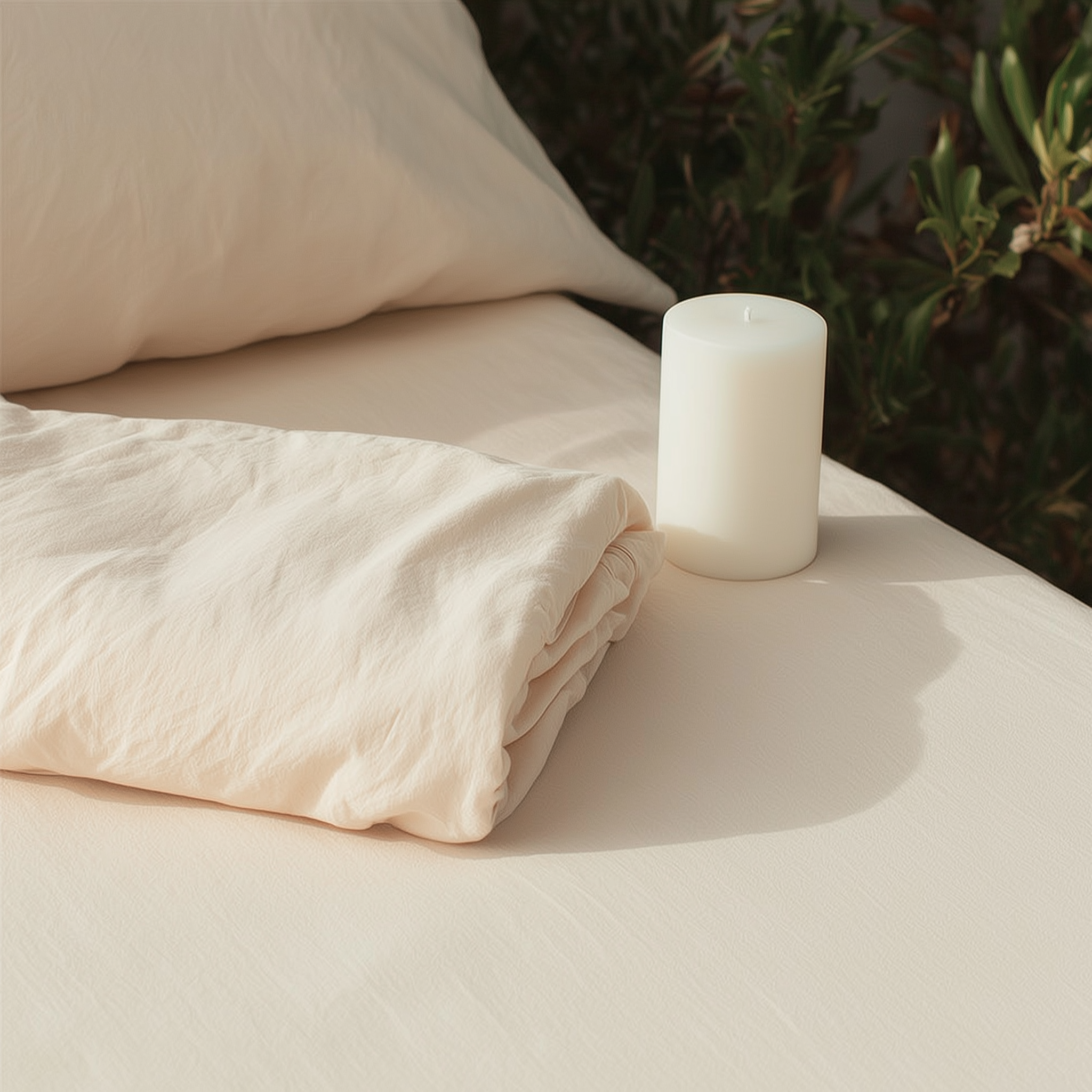 Undyed Organic Cotton Sheet Set