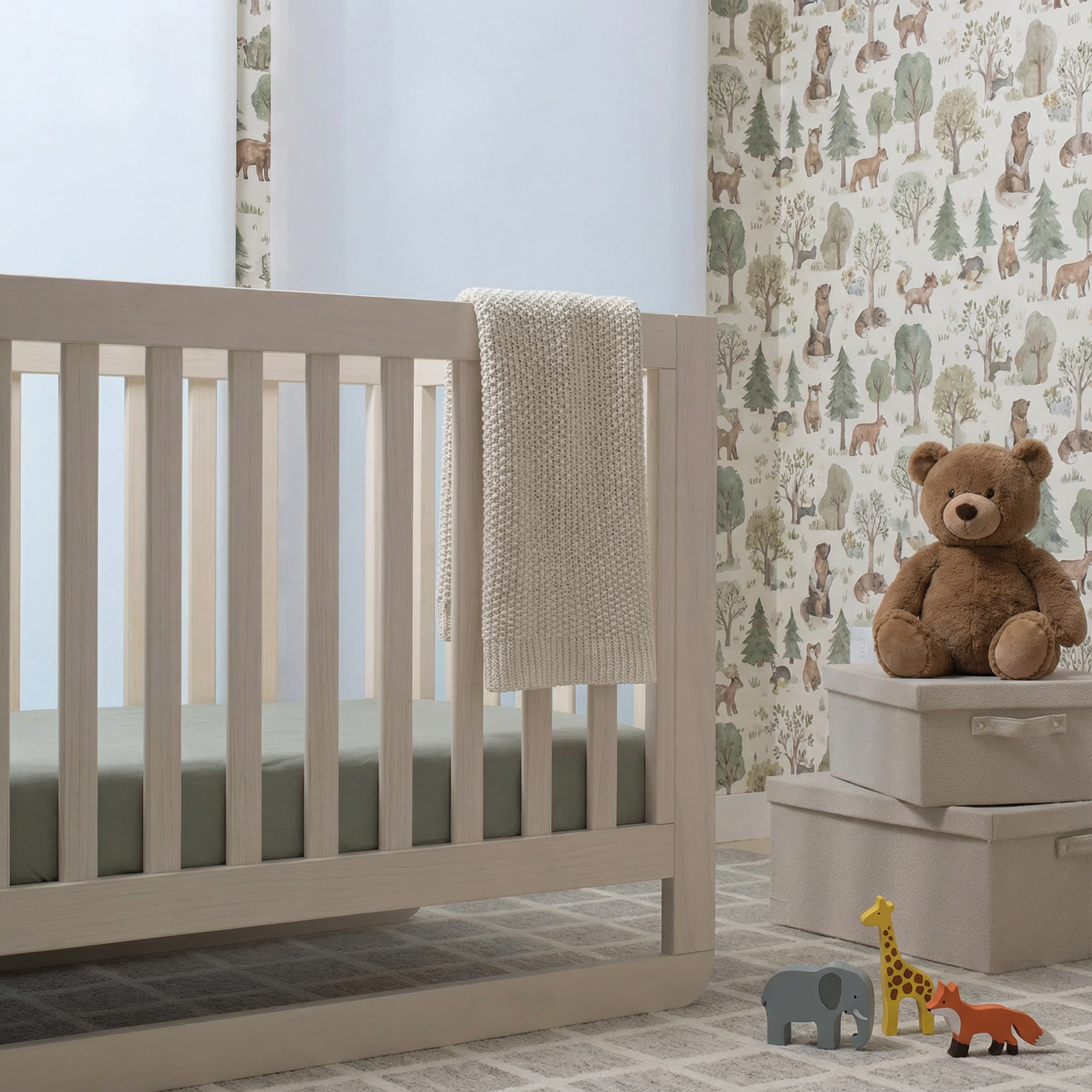 Signature Sateen Crib & Toddler Fitted Sheet