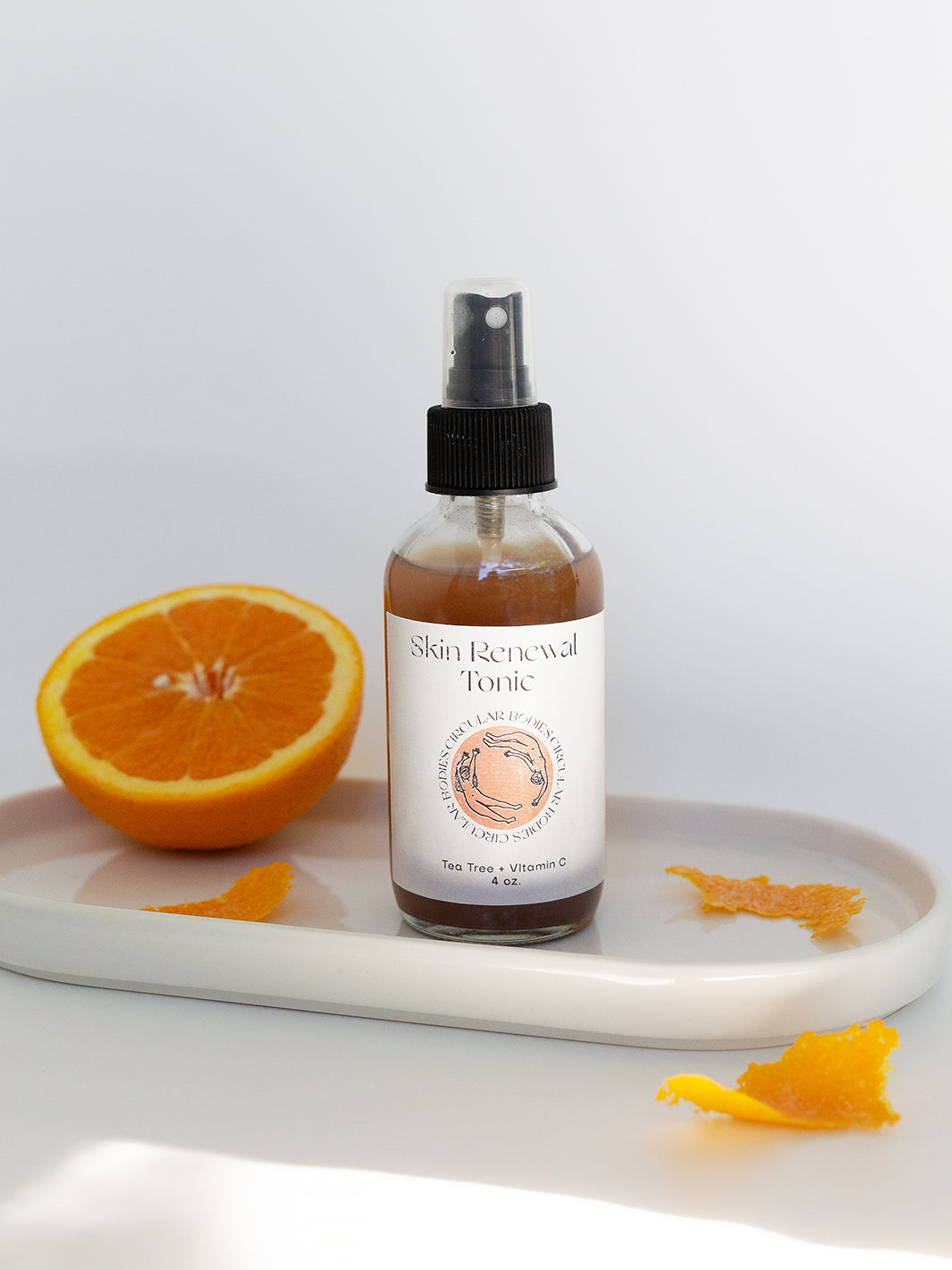 Natural and Biodegradable Skin Renewal Tonic