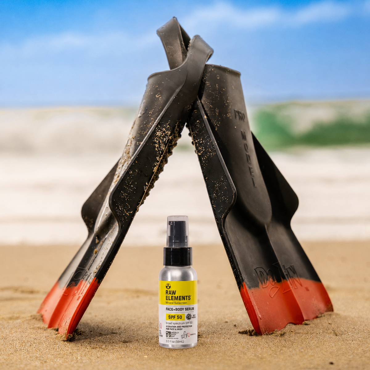 SPF 50 FACE + BODY SERUM