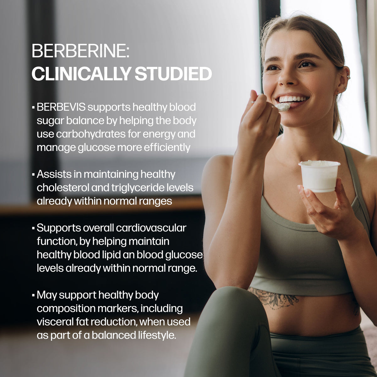Berberine with BERBEVIS® | Clinical-Grade Blood Sugar & Metabolic Support