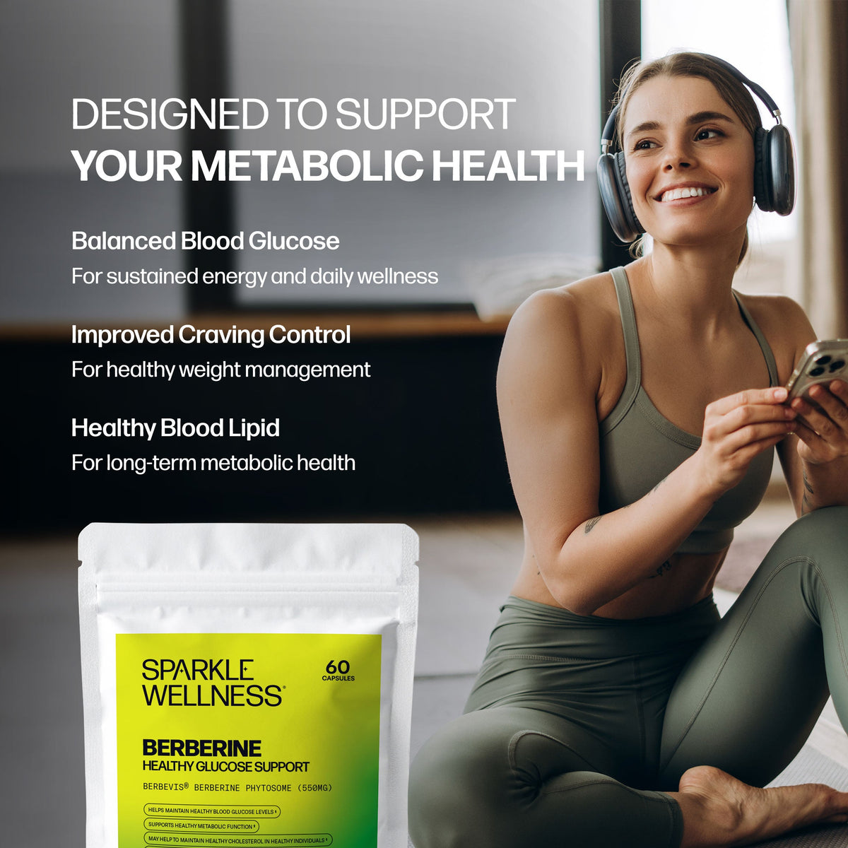 Berberine with BERBEVIS® | Clinical-Grade Blood Sugar & Metabolic Support