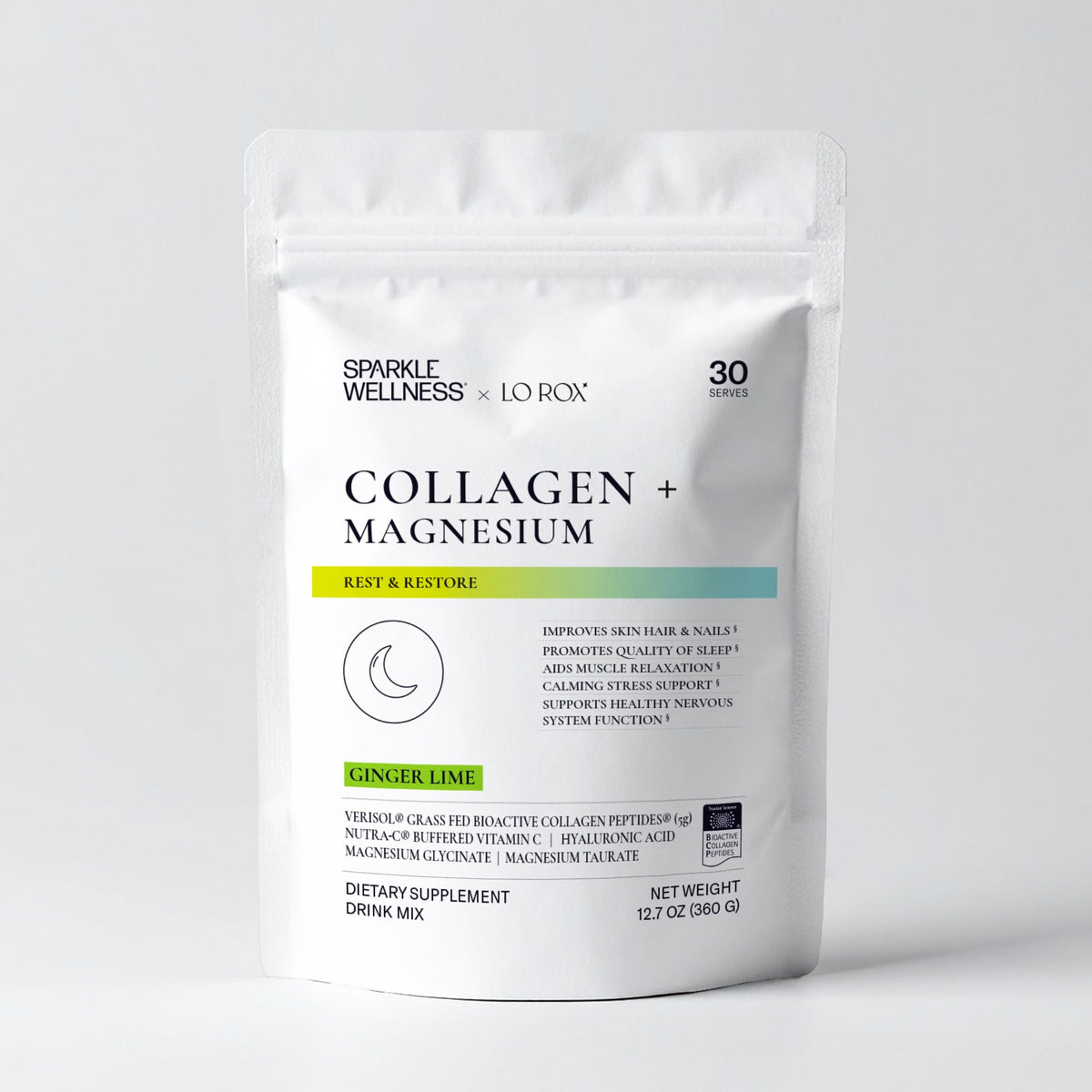 Collagen + Magnesium Rest + Restore | Nighttime Collagen & Magnesium Powder