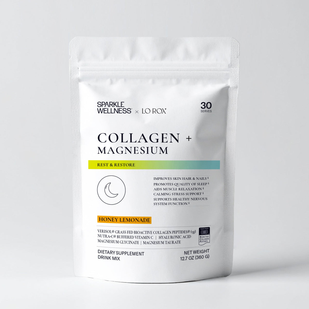 Collagen + Magnesium Rest + Restore | Nighttime Collagen & Magnesium Powder
