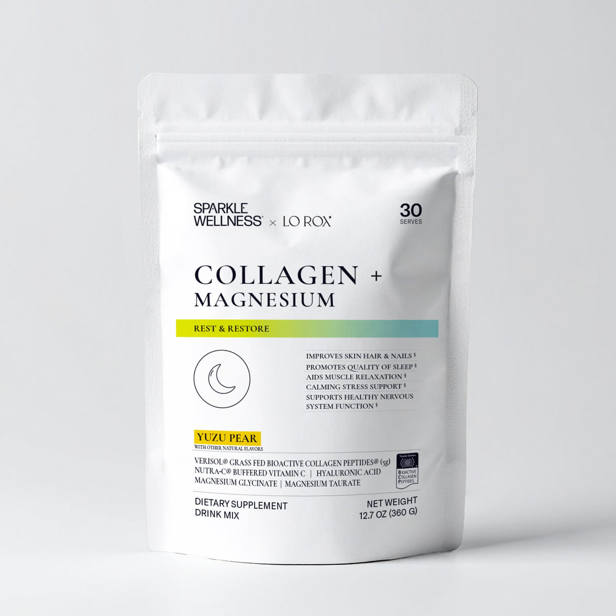 Collagen + Magnesium Rest + Restore | Nighttime Collagen & Magnesium Powder