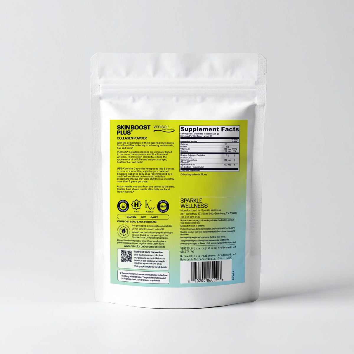 Skin Boost Plus | VERISOL Collagen Powder for Skin, Hair & Nails