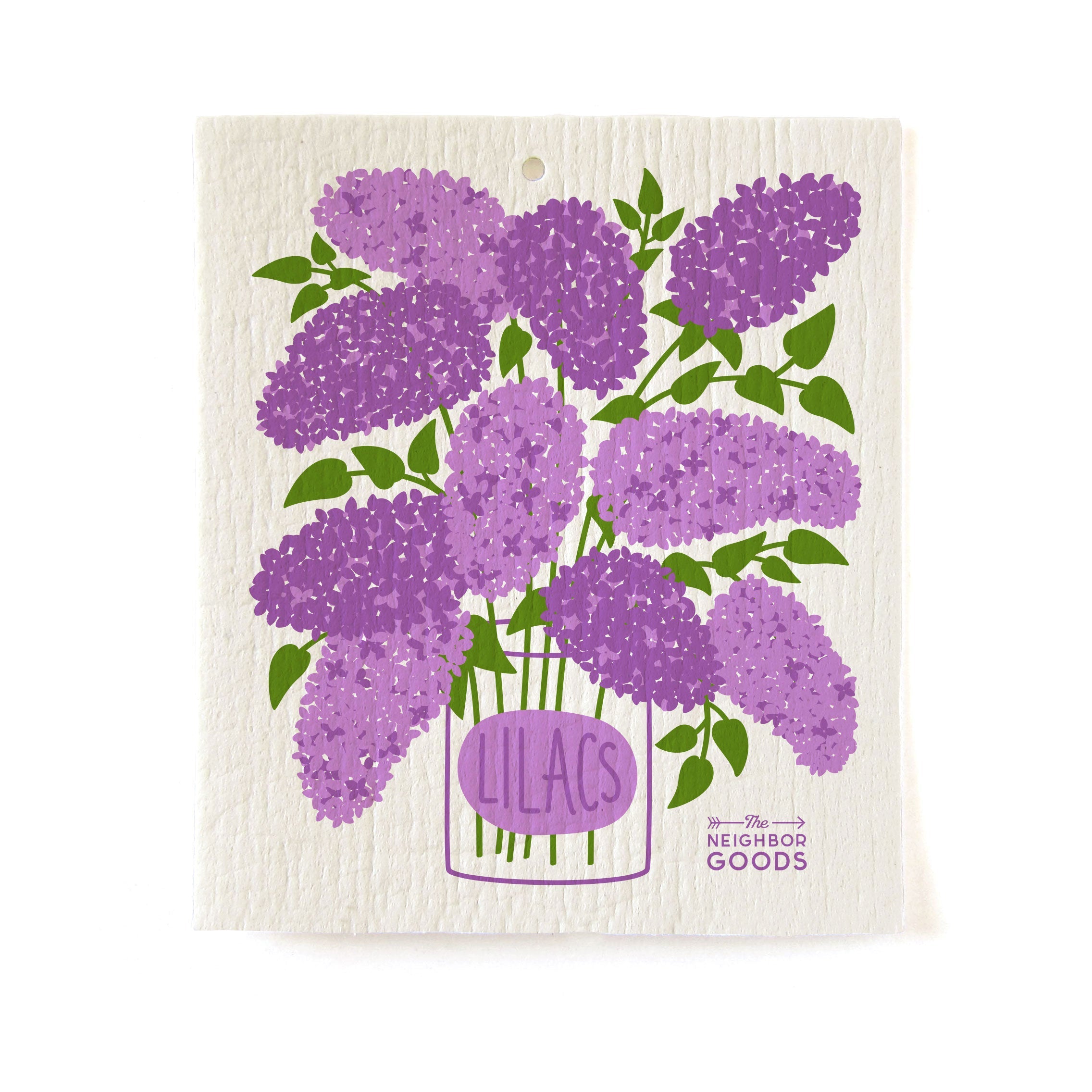 The Neighborgoods Edible Flowers - Sponge Cloth Set Of 3