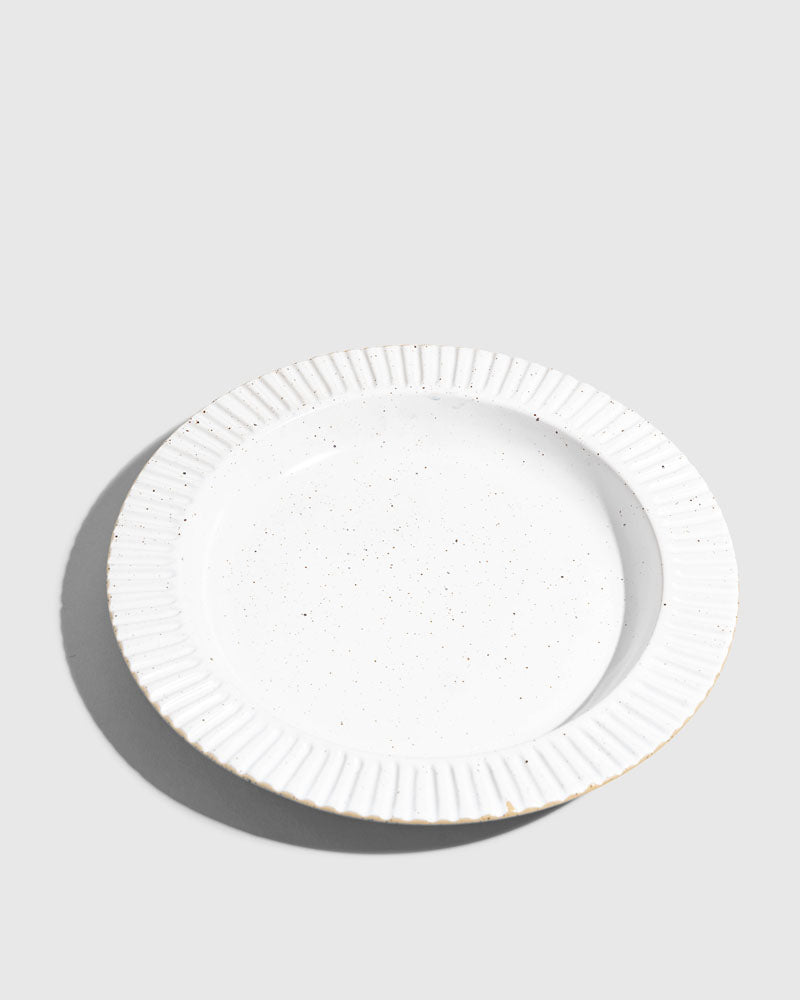 Stoneware Stackable Plate