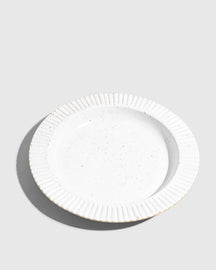 Stoneware Stackable Plate