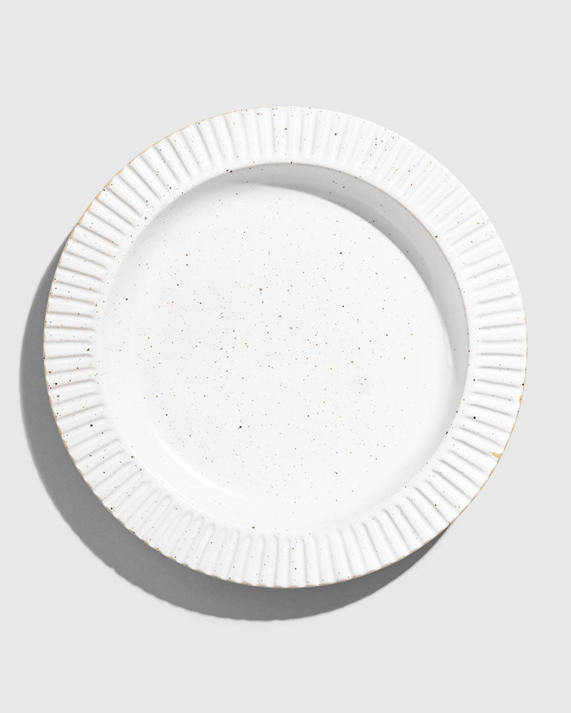 Stoneware Stackable Plate