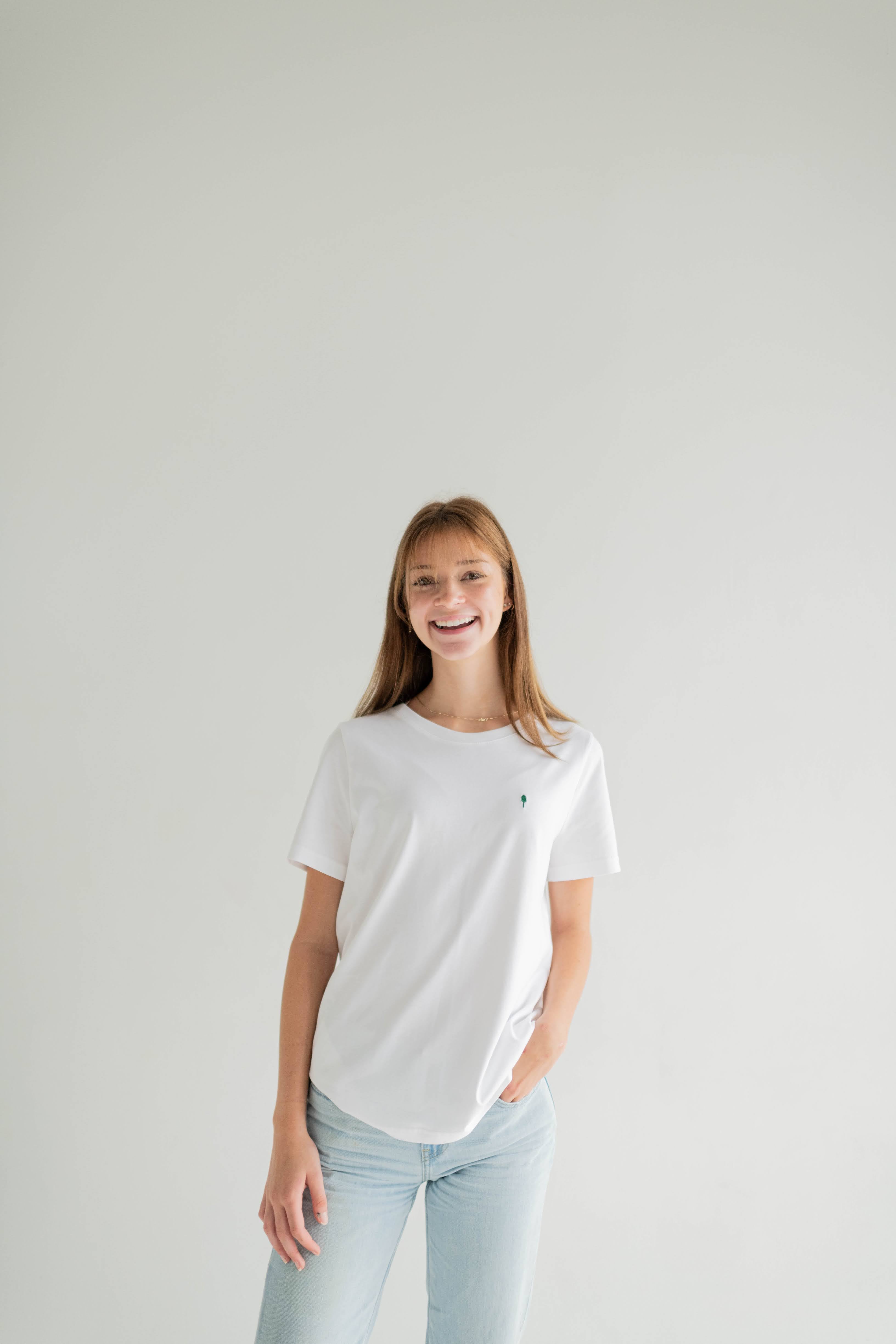 Everyday Relaxed Fit T-Shirt – Organic Cotton, White