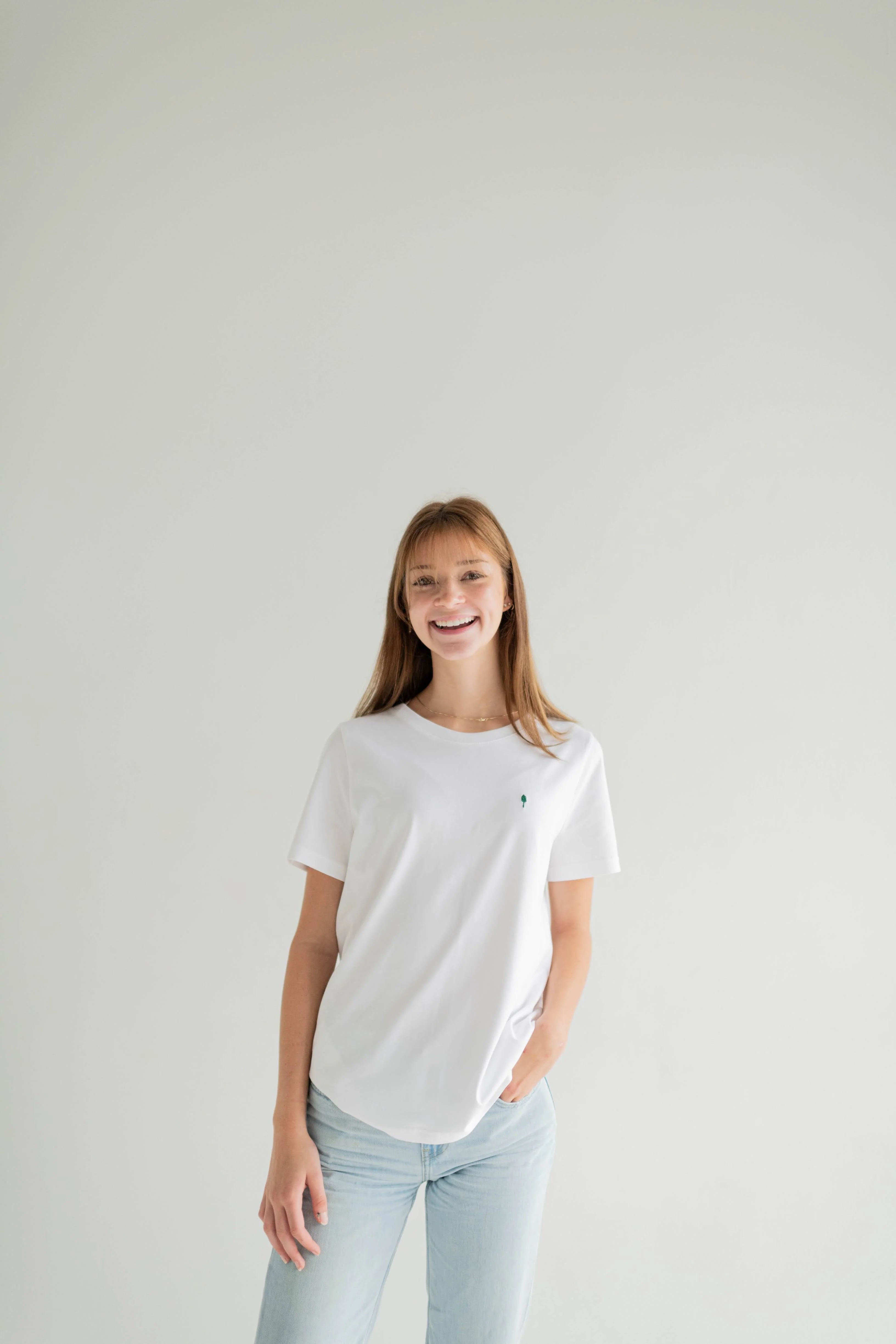 Women’s Organic Cotton Relaxed T-Shirt by Livelihood – Breathable, Ethical Comfort