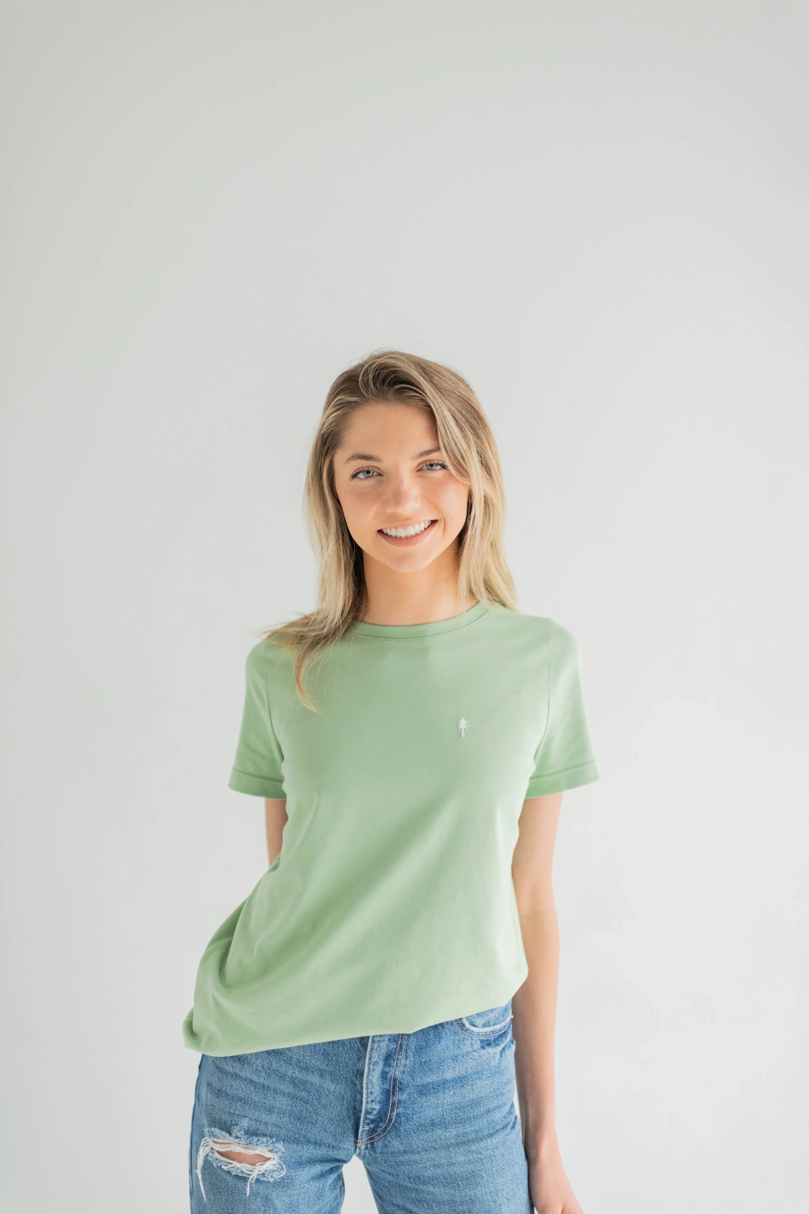 Women’s Organic Cotton Relaxed T-Shirt by Livelihood – Breathable, Ethical Comfort