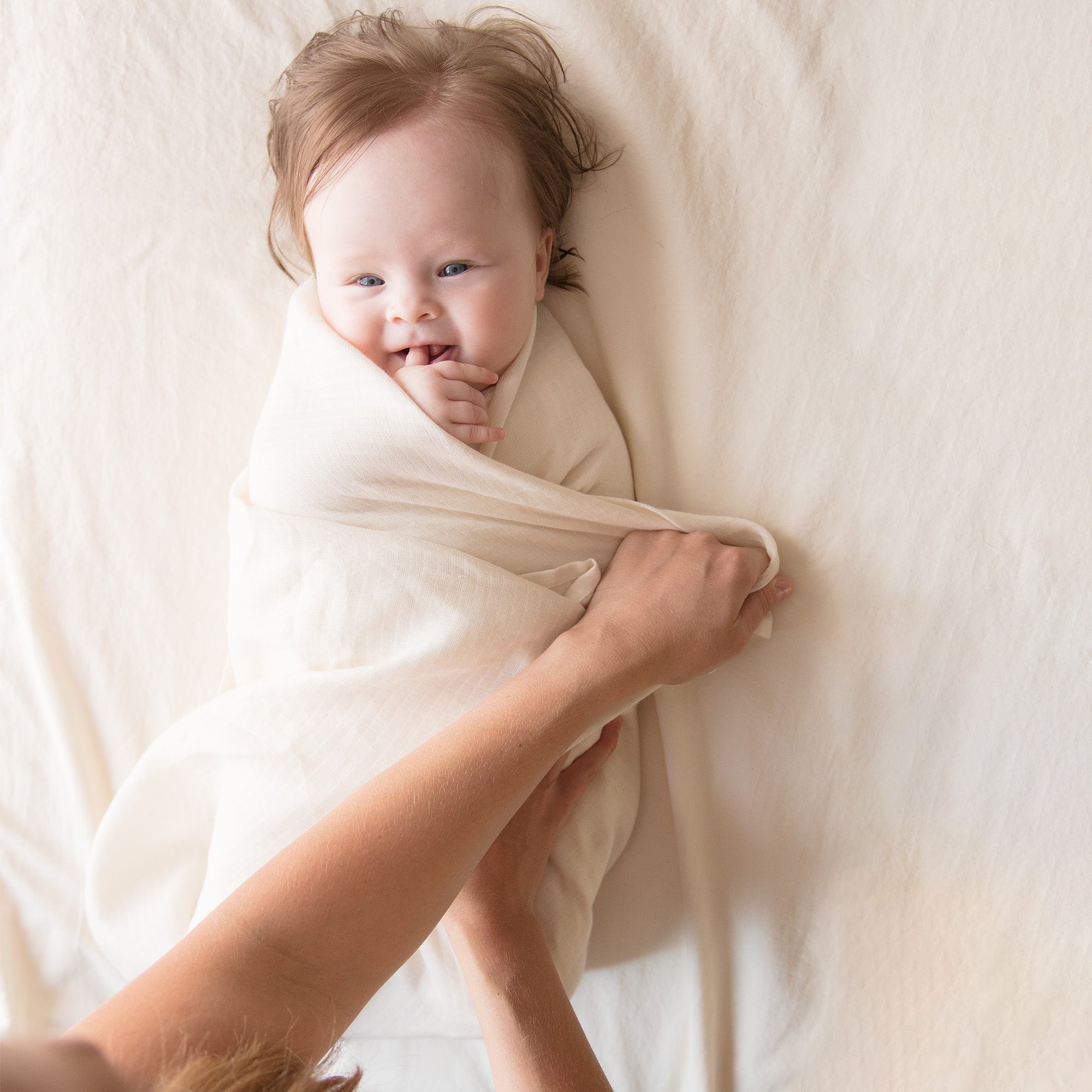 Organic Cotton Baby Swaddle
