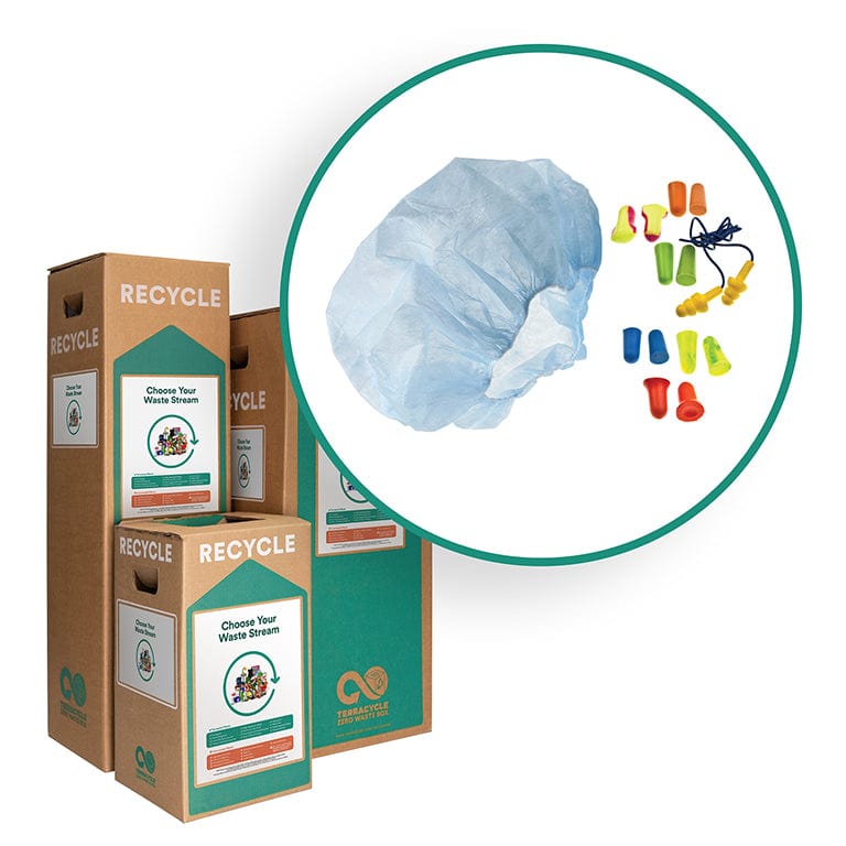 Hair Nets, Beard Nets and Earplugs Zero Waste Box- TerraCycle, Recycling Box