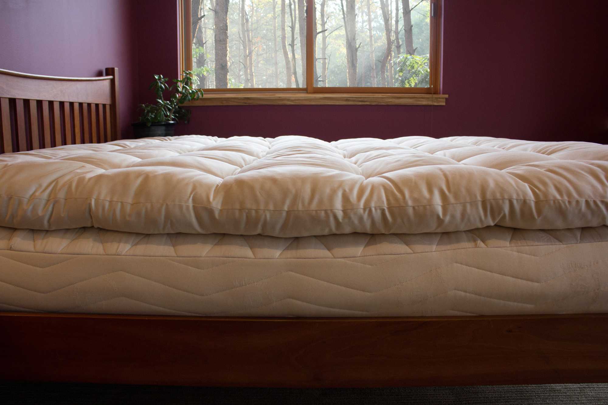 Certified Organic Quilted Topper