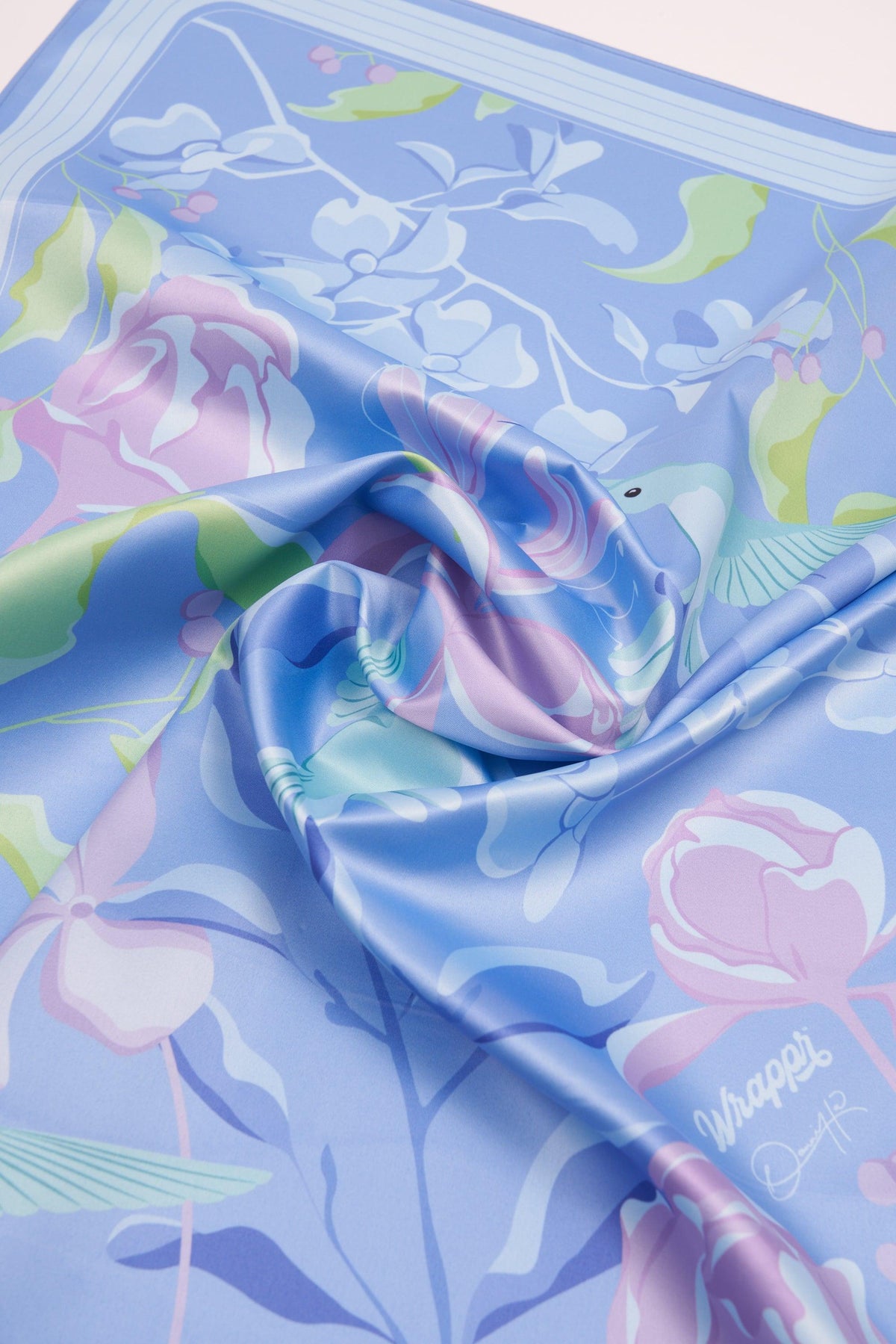 Furoshiki Gift Wrap by Danni Ha - 28", Recycled Polyester