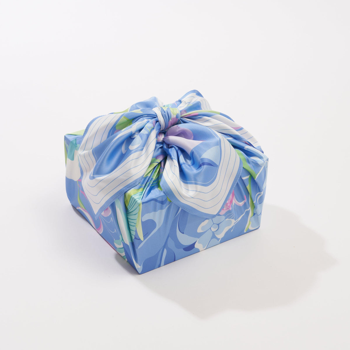 Furoshiki Gift Wrap by Danni Ha - 28", Recycled Polyester