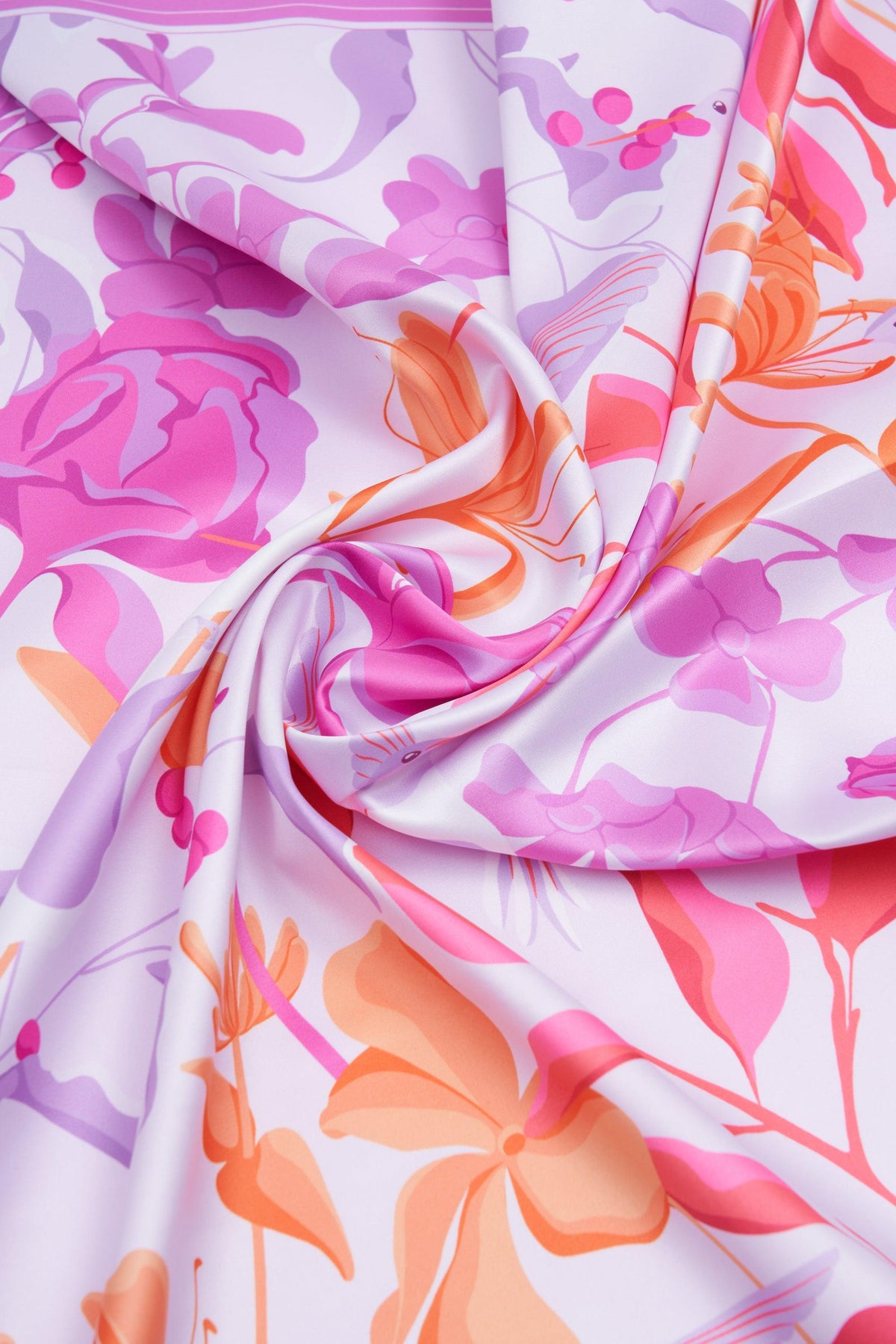 Furoshiki Gift Wrap by Danni Ha - 35", Recycled Polyester