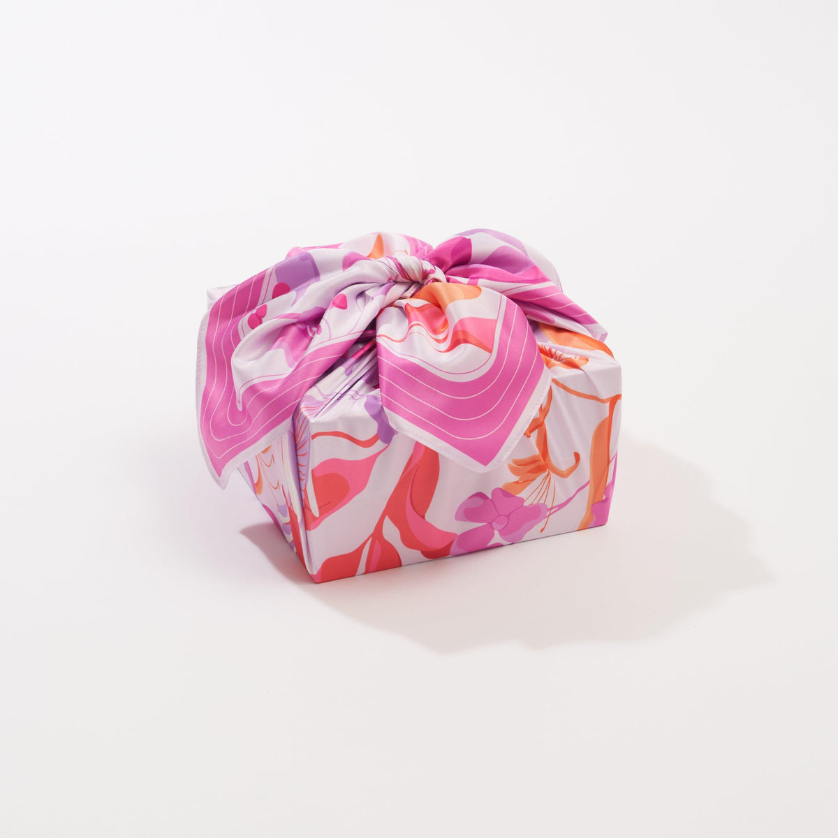 Furoshiki Gift Wrap by Danni Ha - 28", Recycled Polyester