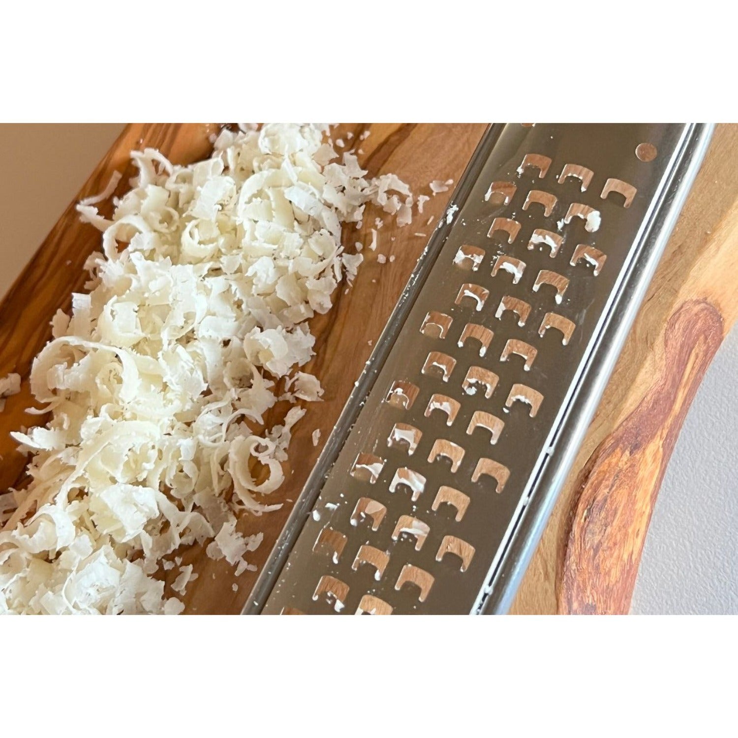 Shop Verve Culture Italian Olivewood Parmasan Box Cheese Grater
