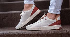 Cannon Knit Womens 2.0 White / Burgundy