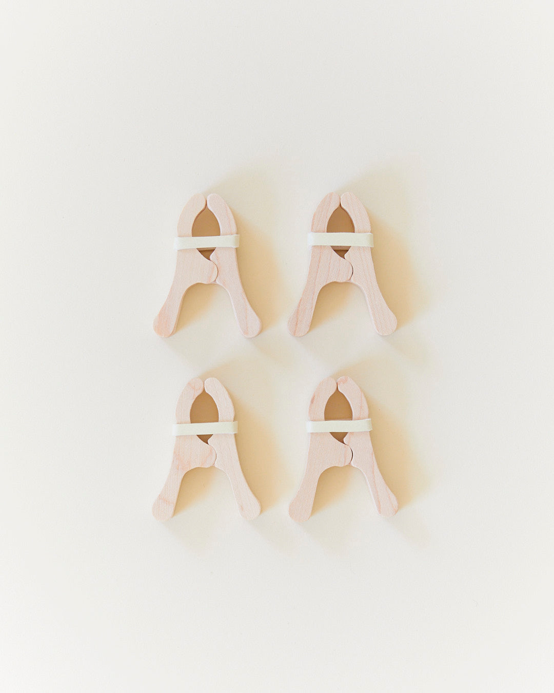 Mini Wooden Playclips