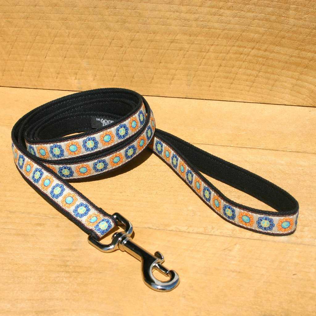 Hemp Dog Leash 6' World Peace
