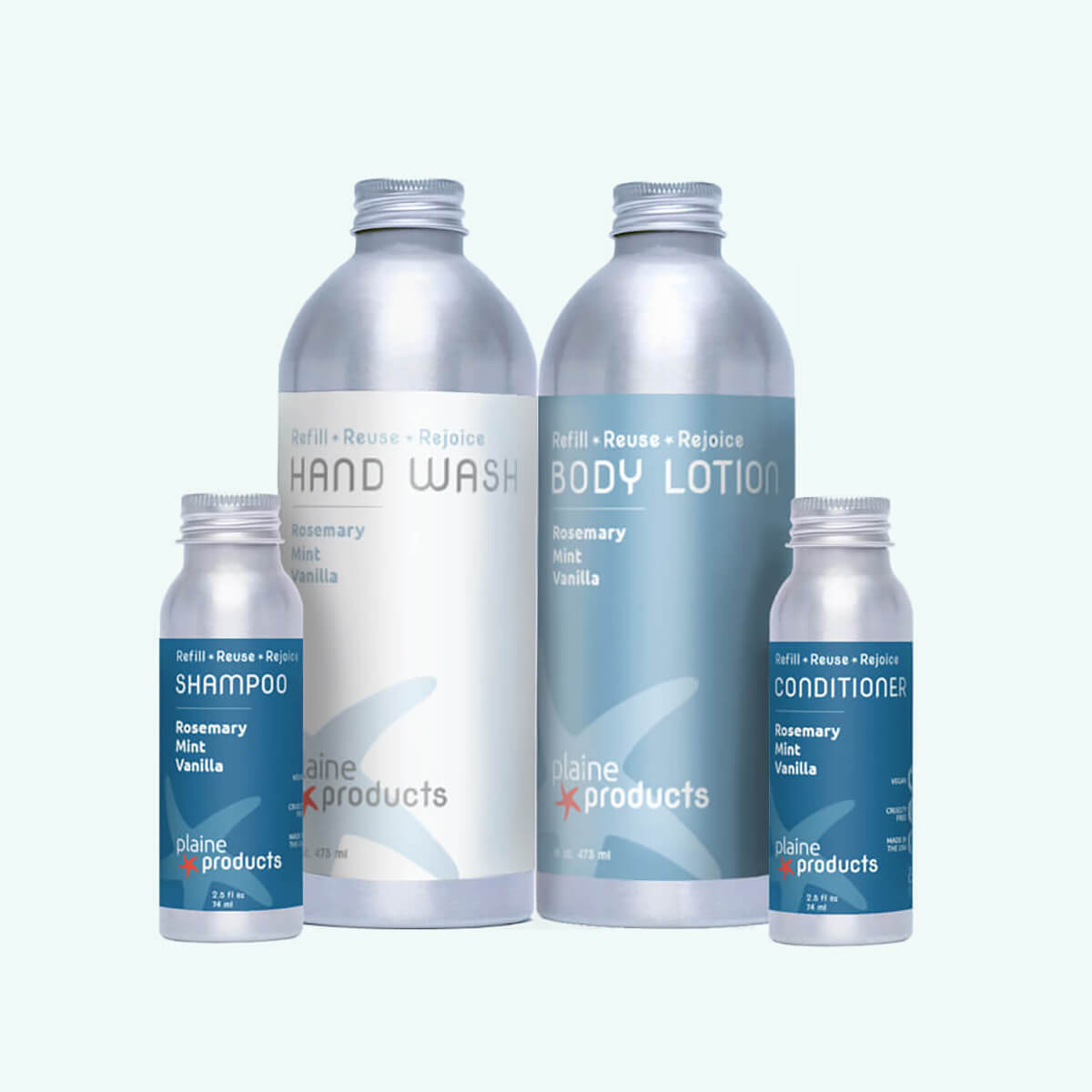 Refillable Zero Waste Starter Bundle