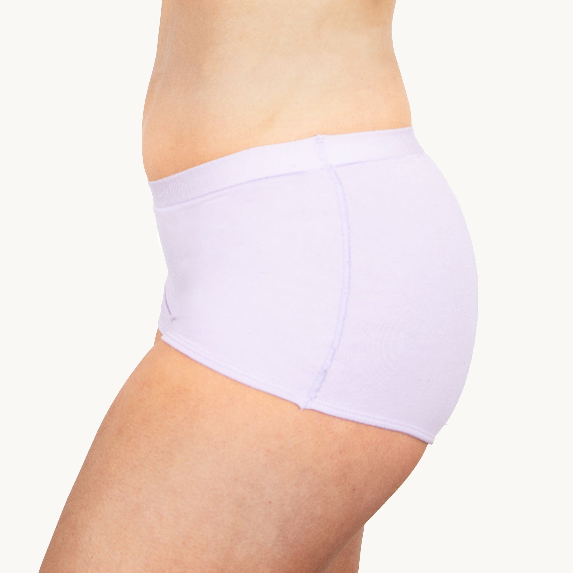 ZeroWasteStore.com Comfort Boyshort- Leakproof, High Absorbency, Recycled