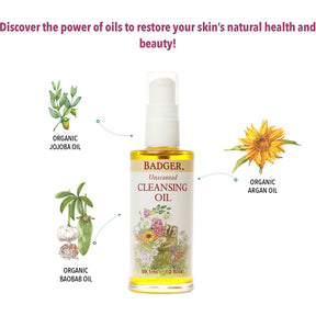 Unscented Facial Cleansing Oil 2oz
