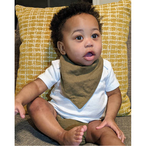 Linen Bandana Bib