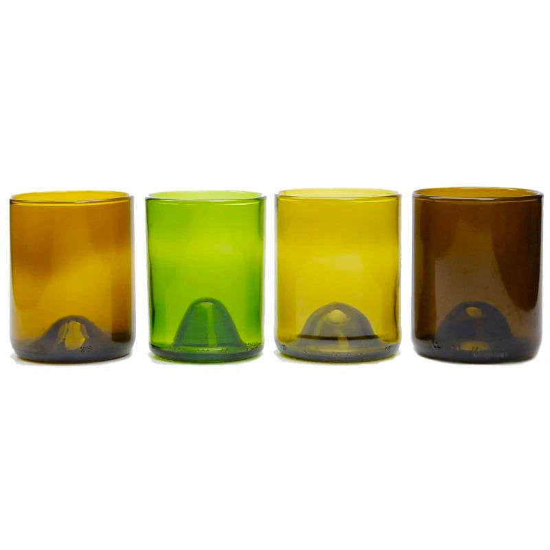 Upcycled Drinking Glasses (4pk of 12oz glasses)