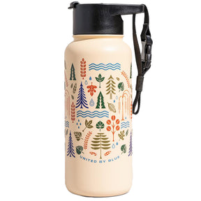Funky Forest Stainless Steel Bottle 32oz