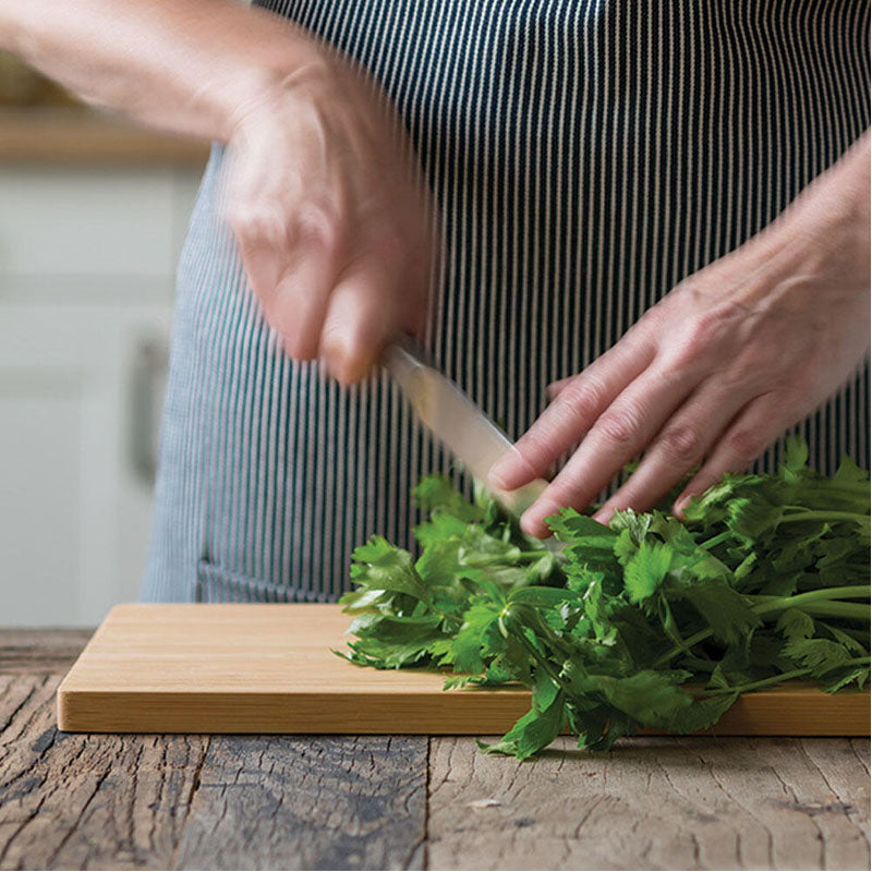 Undercut Bamboo Cutting Board