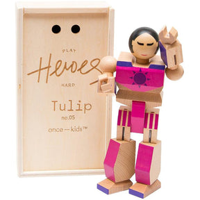 Once Kids Playhard Hero Factory - DIY Wooden Action Figure