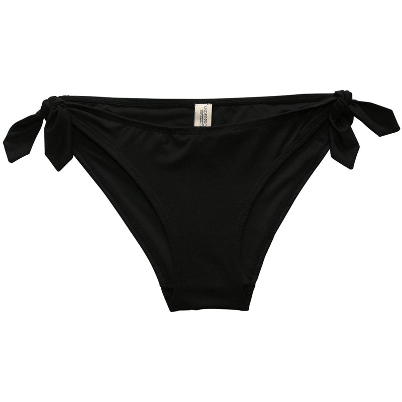 Understatement Underwear Aquaholic Lowrider Bikini Briefs Black - Bikini  bottoms 