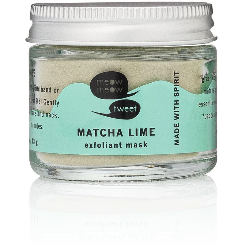 Matcha Lime Face Exfoliant Mask
