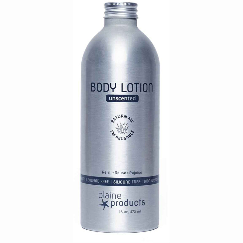 Refillable body lotion