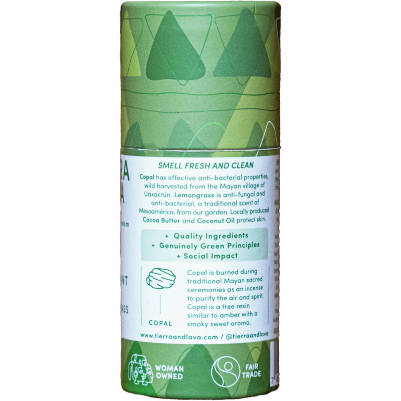 Copal & Lemongrass Natural Deodorant