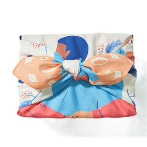 Joy Reusable Fabric Gift Wrap