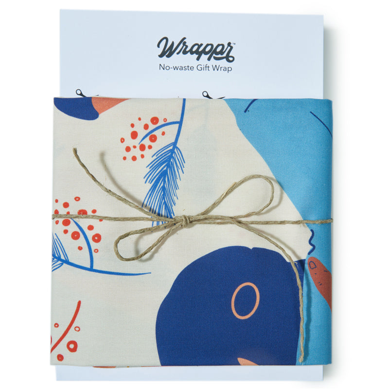 Joy Reusable Fabric Gift Wrap