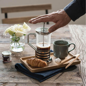 Modern Bamboo Appetizer Serving Tray
