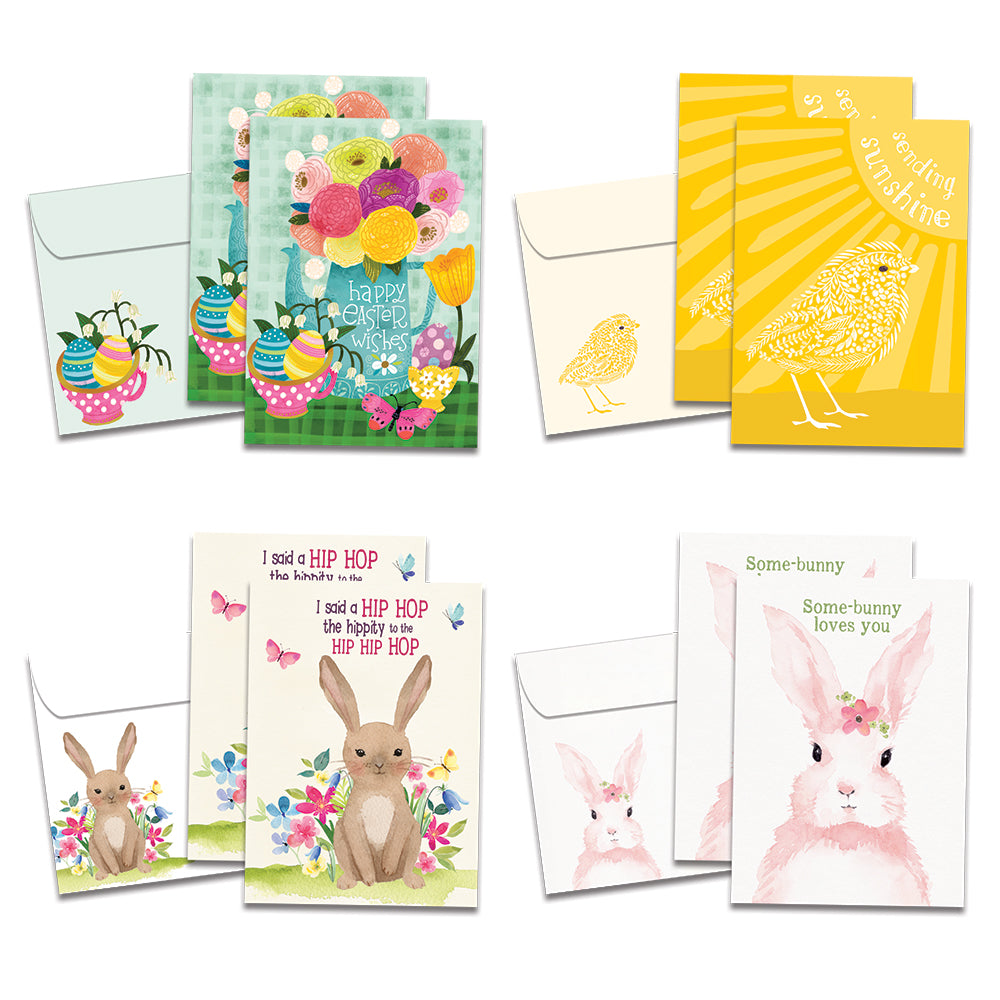 Sunshine Season Easter Cards 8pk