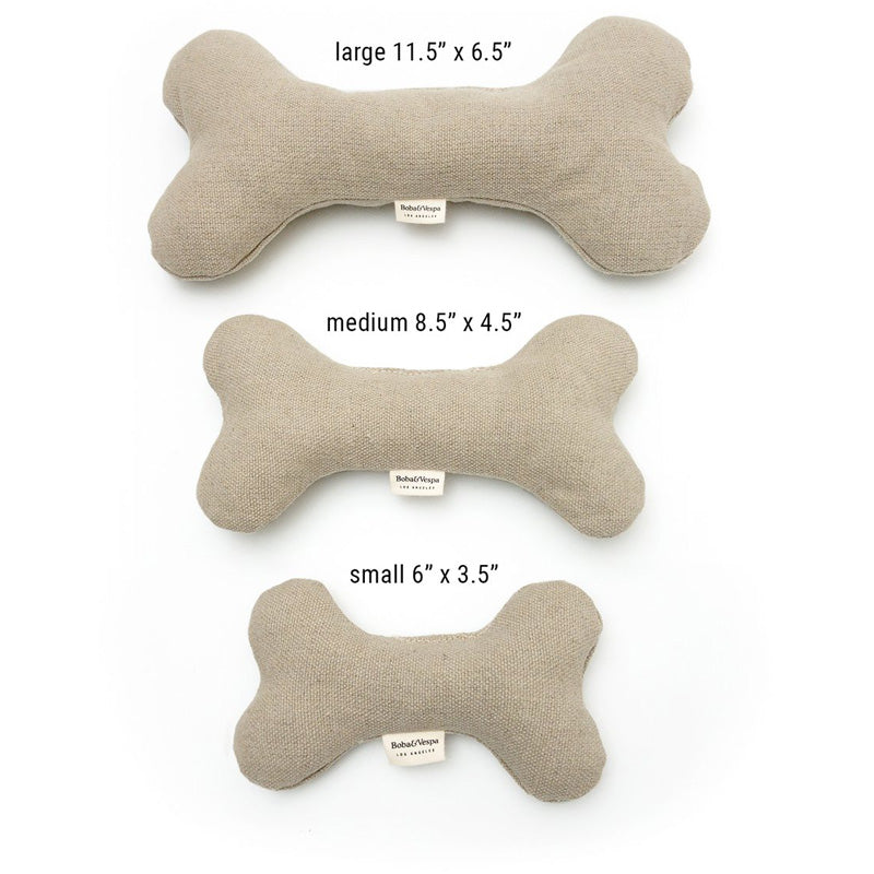 Hemp Dog Bone- Small, Medium, or Large