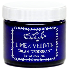 Lime + Vetiver Natural Deodorant