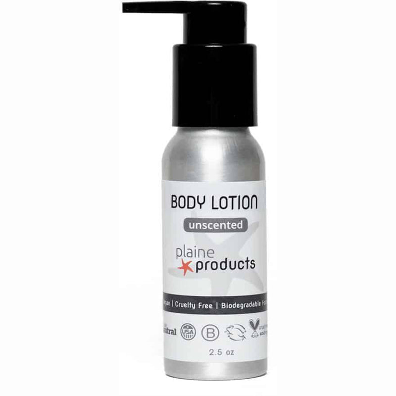 Refillable Unscented Travel Size Body Lotion