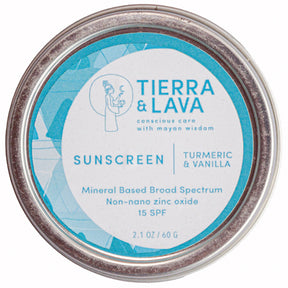 Turmeric & Vanilla Sunscreen SPF15