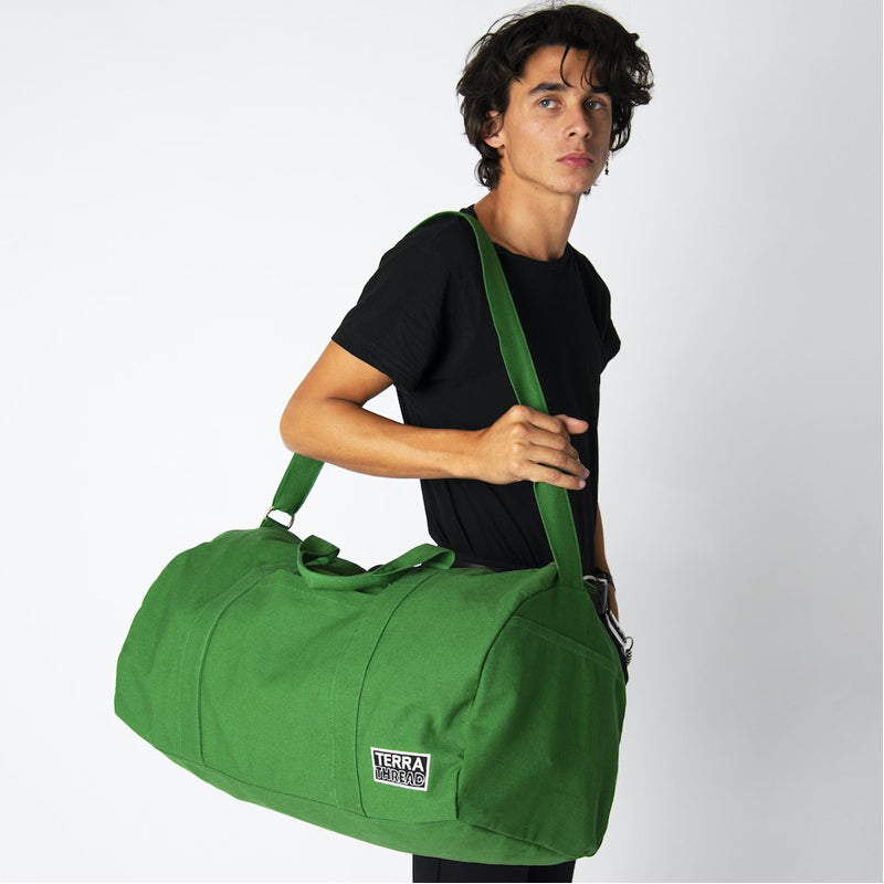 Fair trade duffle bag online