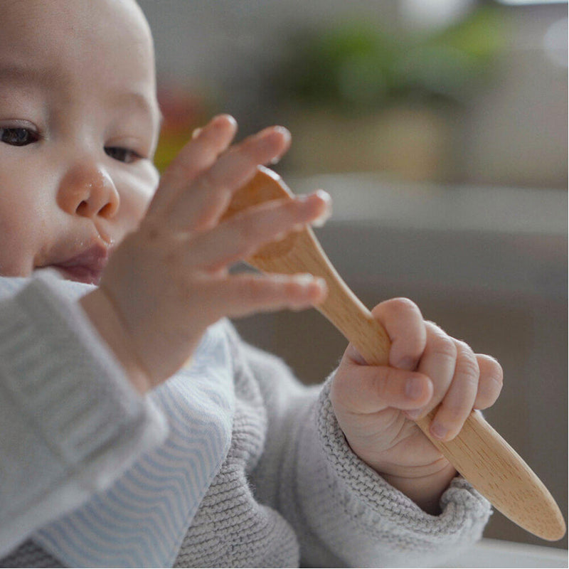 Tiny Spoons (set of 2) - Baby's first spoon for self feeding 6m+